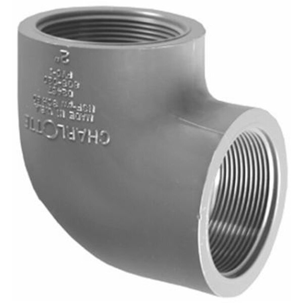 Charlotte Pipe And Foundry PVC 08302 1600HA 1.25 in. PVC Schedule 80 T x T Elbow 584492 - main